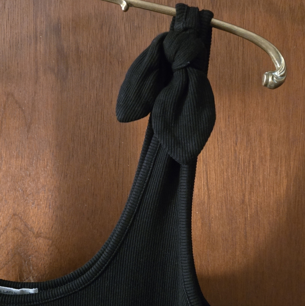 Marine Layer Lexi Rib Tie Tank - Picture 6 of 11